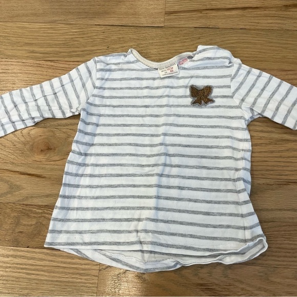 Zara 2 Striped Patch Tops - Picture 5 of 6